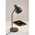 thumbnail image 6 of Better Homes & Gardens 18' Modern Black Finish Metal Desk Lamp with USB and USB-C Ports, 6 of 11