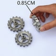 thumbnail image 3 of 10 Pcs Pièces de Rechange pour Cadre de Barbecue Accessoires Résistants à la Chaleur Rotation Automatique Mini Quincaillerie Roue Aluminium, 3 of 6