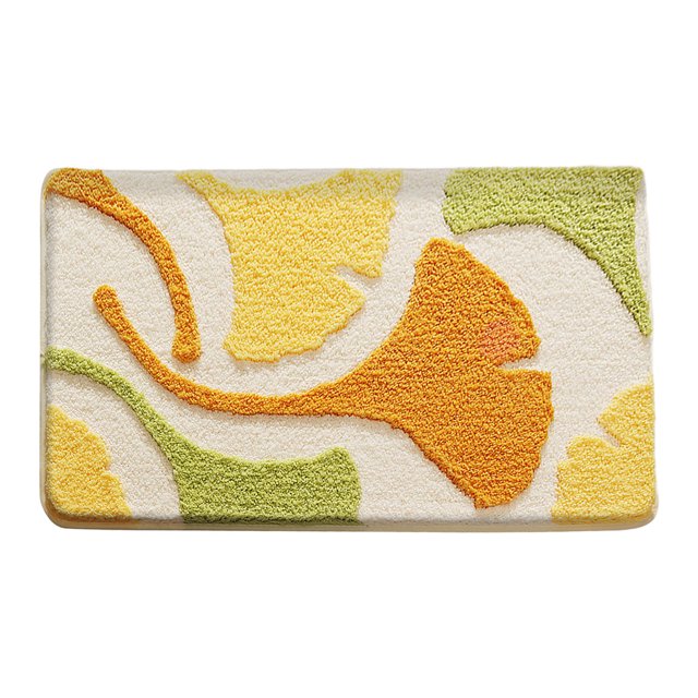 Extra Absorbent Bath Mat Non Slip Machine Washable Bathroom Rug Thick Bath Carpet Polyester Soft for Shower Bedroom Kitchen