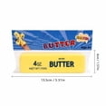 thumbnail image 2 of Slow Rising Butter Squishy Stick of Butter Stress Relief Squeeze Toy Jumbo Soft Butter Stick Squishy for Sensory Play Novelty Desktop Decoration, 5 Inch, 2 of 5