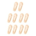 thumbnail image 2 of maskred Stay-In-Place Technology Low-Cut Liners Socks For Comfort 3D Ankles Socks Polyester Scoks Invisible Anti-Slide skin color 35-39 5Set, 2 of 6