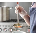 thumbnail image 2 of Soro Essentials- 5 oz. Stainless Steel Ladle with Orange Coated Handle- Color Coded Kitchen Ladle Accessories for Stirring Portioning and Serving Soups Chili and Stew in Restaurants and at Home, 2 of 5