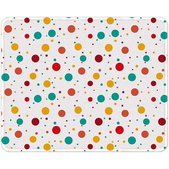 ITNRSIIET Gaming Mouse Pad with Stitched Edges, Premium-Textured Mouse Mat Pad, Non-Slip Rubber Base Mousepad