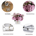 thumbnail image 4 of ENOVA FLORAL Artificial Flower Arrangement with Vase,Mixed Artificial Silk Peony Flower in Vase for Decoration Home Office, Wedding Centerpiece, 4 of 5