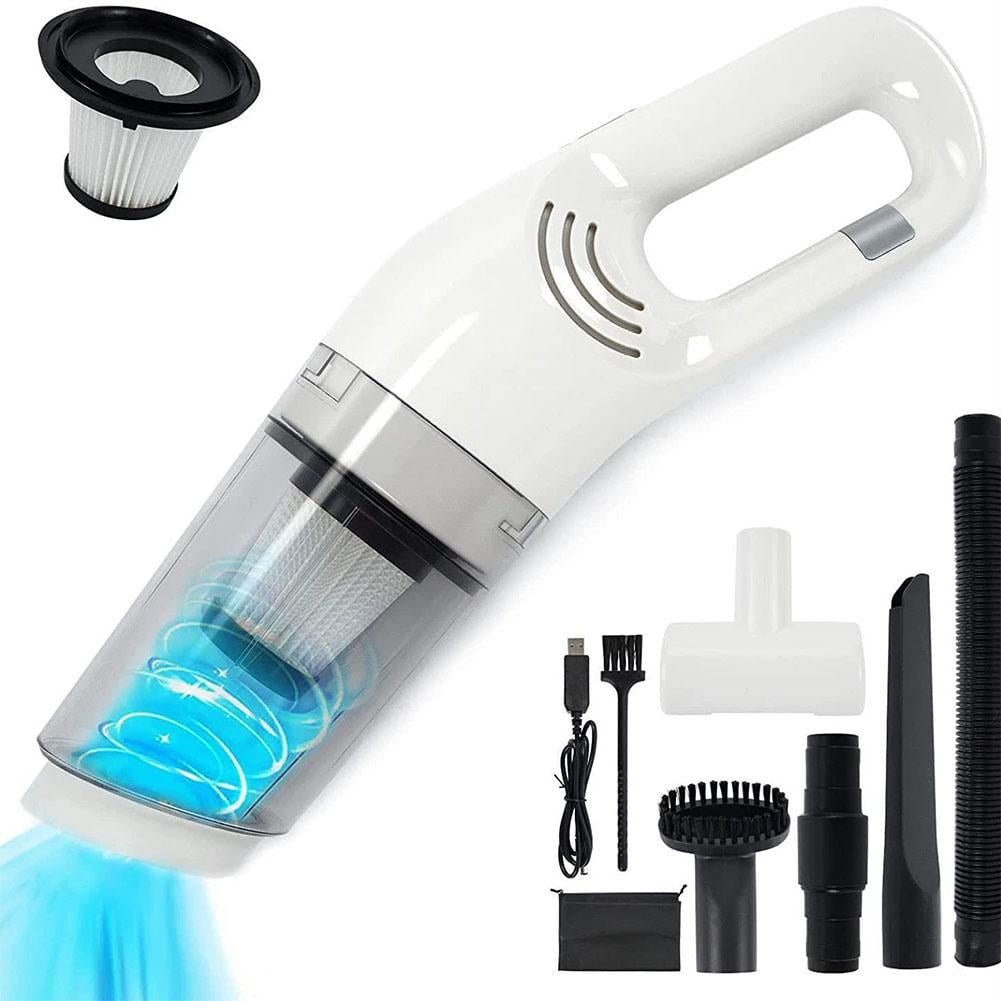 SharkTRUE Handheld Vacuum Cordless Car Vacuum Cleaner, PortablePA Suction Rechargeable Hand Held Vacuums for Car, Home, Pet Hair, Office, Keyboards, Dust Cleaning