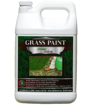 4,000 Sq. Ft. Gallon Green Grass Paint - Walmart.com
