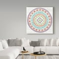 thumbnail image 3 of Trademark Fine Art 'Lovely Llamas Mandala II' Canvas Art by Mary Urban, 3 of 3