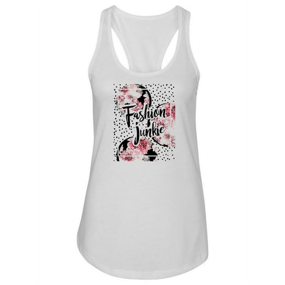 Fashion Junkie Design. Tank Women -Image by Shutterstock, Female Small