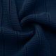 thumbnail image 5 of Blusas y camisas de manga corta con cuello en V para hombre, camiseta de punto a rayas con agujeros y malla, camiseta de manga corta con cuello en V, camisa de color liso para hombre., 5 of 5