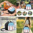 thumbnail image 3 of HUIACONG 4PCS Kids Backpack for Girls - Drip Baseball Donut School Backpack Set with Lunch Box,Water Resistant Roller School Backpack on Wheels for Elementary Kids Travel for Age 8-12, 3 of 7