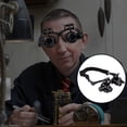 thumbnail image 5 of 10X 15X 25X Mains Libres Loupe Loupe LED Lunettes Tête-Montée Réparation Loupe, 5 of 5