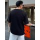 thumbnail image 2 of Men's Brooklyn Graphic T-Shirt - Casual Summer Tee, Round Neck Short Sleeve, White Lettering, Perfect for Casual Attire or Outdoor Activities, Leisure Clothing | Machine Washable Shirt, Summer Gifts, 2 of 6