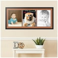 thumbnail image 2 of ArtToFrames Collage Photo Picture Frame with 3 - 14x17 Openings, Framed in Black with Red Orange and Black Mats (CDM-3926-65), 2 of 8