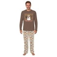 thumbnail image 3 of Snowman Howdy Matching Christmas Pjs For Family And Dog, Cowboy Pajama Set, Size NB to Men 6XL, 3 of 7