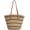Brown1, variant on YongQiang Women's Straw Woven Hobo Bag Pure Summer Beach Handmade Totes Fashion Top Handle Bag Large Capacity Basket Style Handbag