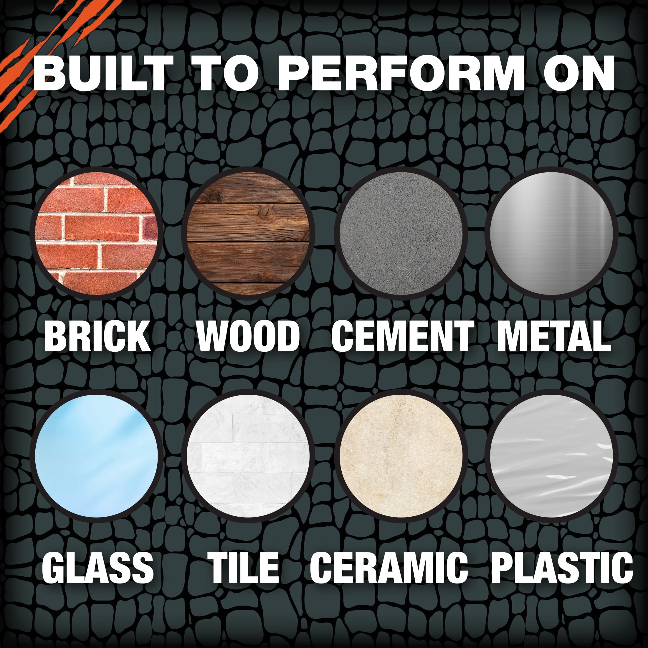 T-Rex Strength Nano-Grab 1 in. x 1 in. Mounting Circle Tabs, 48 Pack