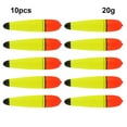 thumbnail image 4 of Leurre de Pêche Bobber 10X Appât Travail Léger Multicolore Attrayant Poids Multiples Mer Eau Salée 20g, 4 of 9