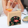 thumbnail image 3 of Yayeee Napkin Holder for Table Kitchen Paper Tissue Organization, Red Flamingo Pattern, 3 of 8