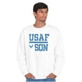thumbnail image 3 of USAF Son United States Air Force Men Big & Tall Sweatshirt Brisco Brands 2X, 3 of 5