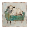 thumbnail image 2 of Trademark Fine Art Ethan Harper Moo-ving In I Canvas Wall Art - 24x24, 2 of 4