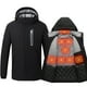 thumbnail image 1 of Chaqueta de calefacción inteligente de invierno, abrigo de calefacción de 8 zonas, chaqueta de carga USB ajustable con temperatura de 3 engranajes, 1 of 8
