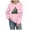 ZC-Pink, variant on yocbz Long Sleeve Shirts Kids Girls Long Sleeve Shirts Cotton T-Shirts Kids Crewneck Tees Tops for Teen Girls Blue,Size for 7-8 Years