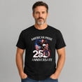 thumbnail image 2 of American Pride 250th Anniversary Eagle T-Shirt, Patriotic 1776-2026 Graphic Tee, 2 of 9