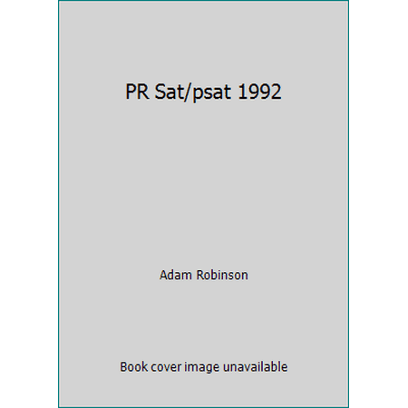 PR Sat/psat 1992, Used [Paperback]