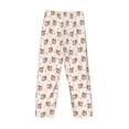 thumbnail image 5 of Xecao Squirrel And Rose Men's Straight Lounge Pajama Pants: The Ultimate in Comfortable Sleepwear, 5 of 9