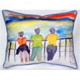thumbnail image 1 of Betsy Drake ZP937 Dames Regardant l'Intérieur et l'Extérieur Jeter Oreiller- 20 x 24 Po., 1 of 1