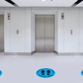 thumbnail image 3 of homeholiday Keep Distance Floor Sticker Public Space Social Distancing Mark Floor Non-slip Decals Round, 3 of 7
