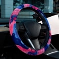 thumbnail image 6 of Flamingo 14.5 Inch Printing PVC Leather Auto Accessories Steering Wheel Cover Car Wheel Covers, 6 of 6