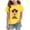 D3-Yellow, variant on sdbrld Kids Girls Christmas T-shirt Cute Cartoon Graphics Short Sleeve Top Fall Winter Clothes Green Sizes 13-14 Years
