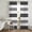 Black, Obsidian, Onyx, Stark White, variant on Modern Stripes Sheer Curtains 72 Inch Length 2 Panels Set, Minimalist Geometric Lines Sage Green Voile Window Treatment Rod Pocket Curtains Sheers Drapes for Bedroom/Living Room/Kitchen 52"x72"x2