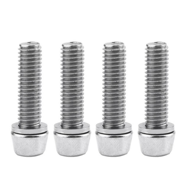 Tornillo de Vástago de 4 Piezas Tornillos de Vástago de Tornillos de M5 shamjiam Tornillo de vástago de bicicleta