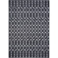 thumbnail image 1 of Geometric Rug - 2 ft. x 3 ft., Black, Indoor/Outdoor Flat Woven Area Rug with Diamond Pattern, Stain Resistant, Waterproof Rug | Stylish Area Rugs, 1 of 8