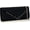 Black Suede, variant on Women's Sparkling Envelope Clutch Purse, Elegant Evening Handbag with Detachable Chain Strap for Party Wedding Formal Occasions