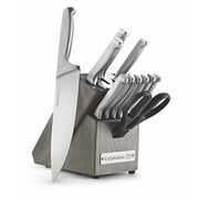 Calphalon 2017943 Stainless Steel 12 Piece Cutlery Block Set, Silver