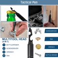 thumbnail image 4 of Bolígrafo táctico Regalos Herramienta multifuncional para hombres Papá Esposo Padre Él Las mejores herramientas Regalos para hombres, Padre, Papá, Esposo, Novio, Caja de regalo Feliz Sencillez, 4 of 5