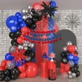 thumbnail image 2 of Juego de guirnaldas en forma de arco con forma de arco de Ouddy Party con diseño de arañas, 162 unidades, 2 of 7