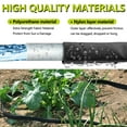 thumbnail image 3 of Soaker Hose for Garden Beds, Drip Irrigation Hose Save 80% Water,Garden Drip Watering Hoses for Irrigation System,Leakproof Watering Garden Hose with Holes Easy Gardening Yard Work Sprinkler Hose, 3 of 8