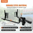 thumbnail image 2 of VEVOR Weight Distribution Hitch, 1,500 lbs Weight Distributing Hitches Kit with Sway Control for Trailer, 2-In Solid Steel Shank, 2-5/16 in Alloy Steel Ball, Powder Coated Load Leveling Hitch, Black, 2 of 9