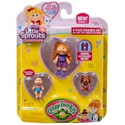 Cabbage Patch Kids Little Sprouts Peyton Cecllia Mini Figure 4-Pack