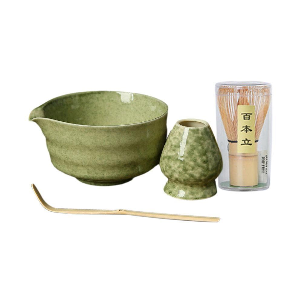 Frusta Matcha, Set Completo per la Cerimonia Tradizionale, Strumento Essenziale per la Preparazione di Tè Matcha e Nero - per Amanti del Tè