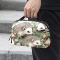 thumbnail image 2 of Hedgehog Digital Storage Bag Pouch, Waterproof Oxford Cloth Electronic Travel Case Organizer, Hard Drive Bag, and USB Organizer - 5.9x9.44x3.14 in., 2 of 6