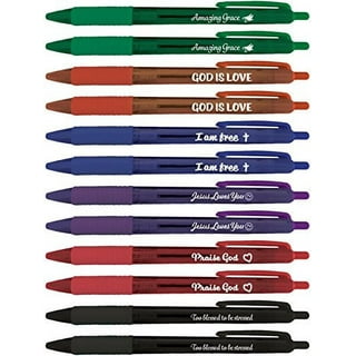 24 Pcs Funny Pens Notepads for Teacher Nurse Christian Theme Appreciation  Gifts Bulk Motivational Negative Inspirational Notepad Ballpoint Pens for