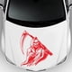 thumbnail image 3 of de de Fantasma para Coches, óviles, Camiones - rojo Yotijar pegatinas de coches, 3 of 8