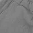 thumbnail image 4 of lmcalzta Mens Casual Linen Pants Loose Fitted Elastic Drawstring Waist Straight Legs Summer Yoga Beach Long Pants, 4 of 6