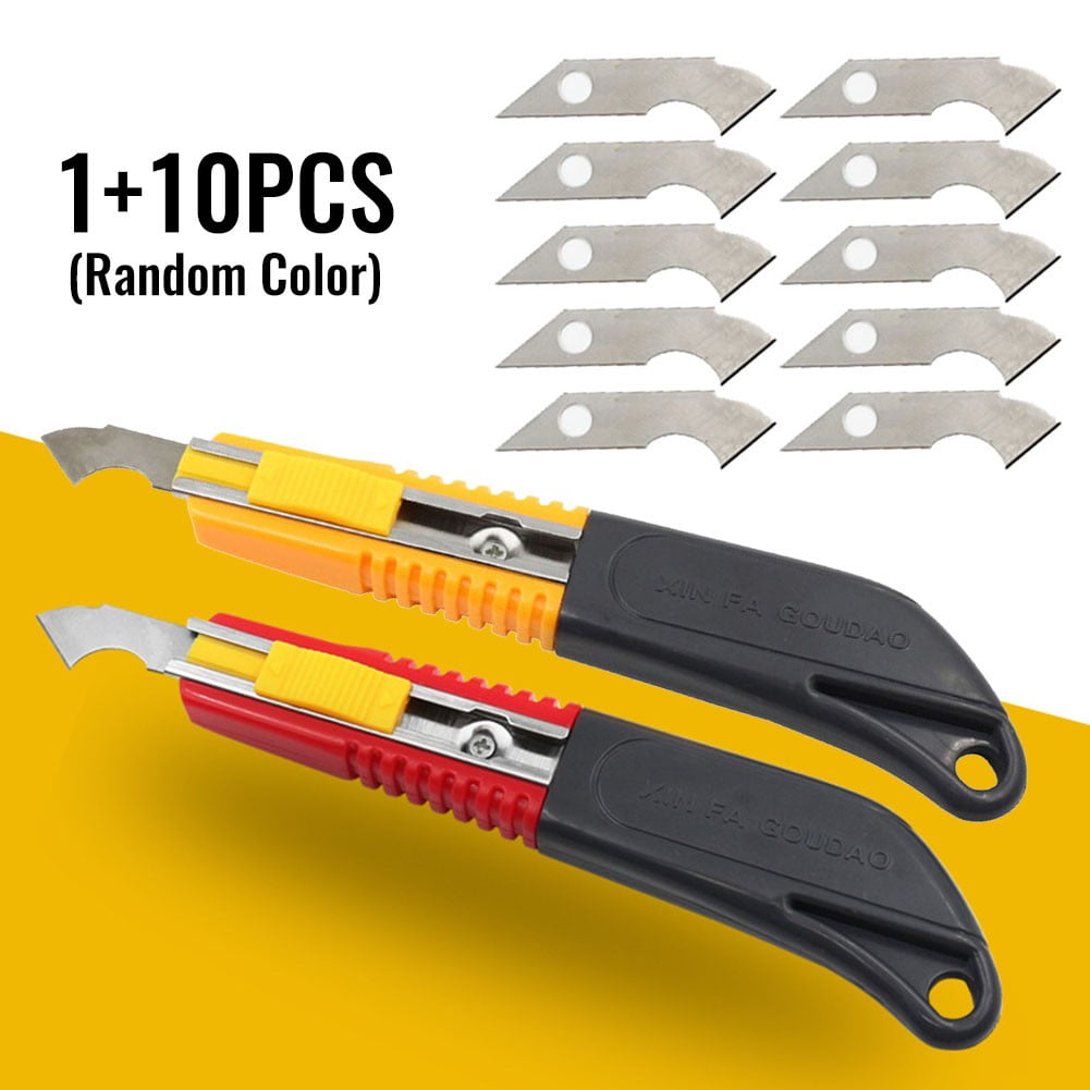 Acrylic Hook Cutter Plastic PVC Cutter Craft tool Cutting Plexiglass +10  Blades 