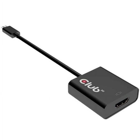 UPC: 0841615101214 | Club 3D USB 3.1 Type C to HDMI 2.0 UHD 4K 60HZ Active Adapter